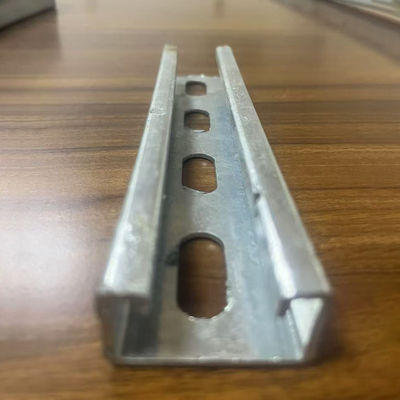 Seismisch Hot Dip Galvanized HDG C Channel 2 Zoll Wandmontiert OEM