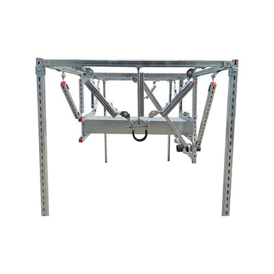 Starr galvanisierte 4-Wege-Seismische Bremssysteme Stützmontage 100 mm