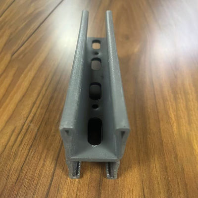 Unistrut 3 Zoll galvanisiert, Erdbebensicher.