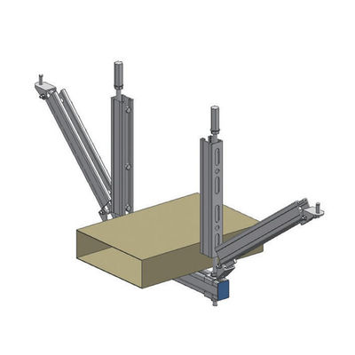 OEM 100 Lbs Seismische Kabel-Tray Unterstützung Längsschranke Verzinkte