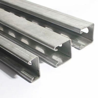 Q195-Q345 Warmgewalzte Galv C-Kanal-Metallverstärkung Verzinktes Stahl