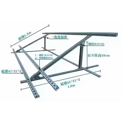 Solarpanel für Wohnwagen Schienenhalter Tiltable Mounts für das Dach