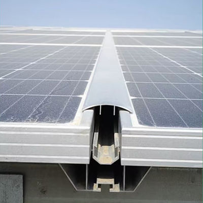 ODM-Aluminiumlegierung Solarpaneel Schienensystem Abwasserkanal Dachmontage