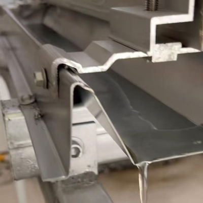 Aluminium-Solar-PV-Schienen-Dachmontage Abflusskanal Korrosionsbeständig